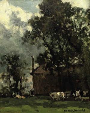 Cows in a Sunny Landscape